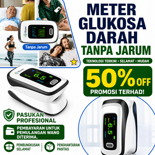 【12 dalam 1】Peranti Pemantauan Kesihatan Digital Mudah Alih