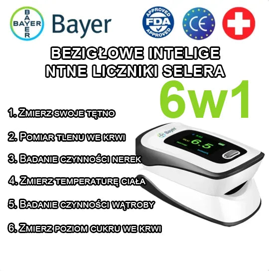 【12 dalam 1】Meter glukosa darah pintar bukan invasif terkini daripada Bayer